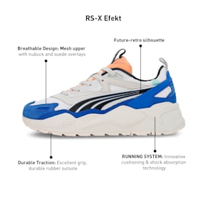 RS-X Efekt Unisex Sneakers, PUMA White-Orange Peach, extralarge-IND