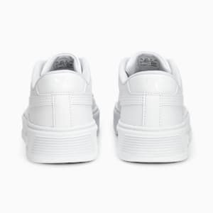 Sneakers Smash Platform v3, femmes, PUMA White-PUMA Silver, extralarge