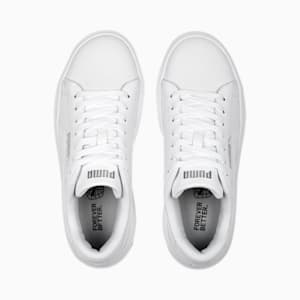Sneakers Smash Platform v3, femmes, PUMA White-PUMA Silver, extralarge
