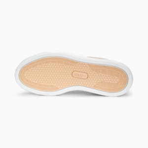 ウィメンズ スマッシュ プラットフォーム V3 スニーカー, PUMA White-Cashew