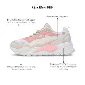 RS-X Efekt PRM Unisex Sneakers, PUMA White-Rose Dust, extralarge-IND