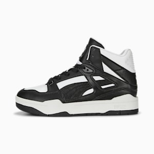 Slipstream Hi Runway Women's Sneakers, PUMA Black-Warm White-PUMA White, extralarge-IND