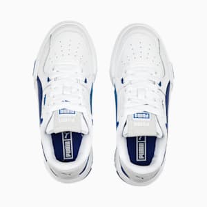CA Pro Glitch Big Kids' Sneakers, PUMA White-Lake Blue-Feather Gray