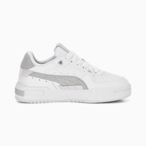 CA Pro Glitch Big Kids' Sneakers, PUMA White-Harbor Mist-Feather Gray
