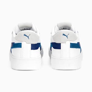 Zapatos CA Pro Glitch para niños pequeños, PUMA White-Lake Blue-Feather Gray