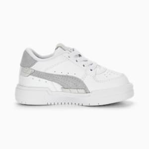 CA Pro Glitch Toddlers' Shoes, PUMA White-Harbor Mist-Feather Gray