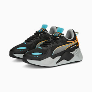 Zapatos deportivos RS-X 3D para niños grandes, PUMA Black-Harbor Mist