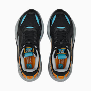 RS-X 3D Sneakers Youth, PUMA Black-Harbor Mist