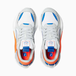 RS-X 3D Big Kids' Sneakers, PUMA White-Cool Light Gray