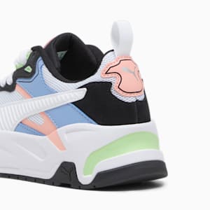 Trinity Shoes Youth, PUMA Black-PUMA White-Blissful Blue-Peach Smoothie, extralarge-GBR