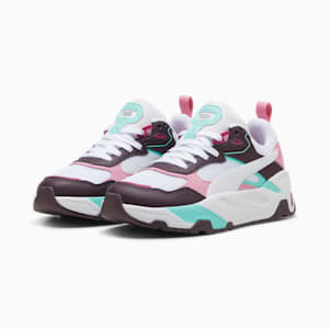 Sneakers F1® Trinity Enfant et adolescent, Midnight Plum-PUMA White-Mint-Mauved Out, extralarge