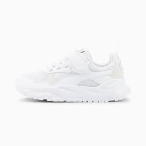 Trinity Sneakers Youth, PUMA White-PUMA White-PUMA Silver, large-GBR