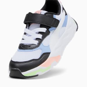 Trinity Sneakers Youth, PUMA Black-PUMA White-Blissful Blue-Peach Smoothie, extralarge-GBR