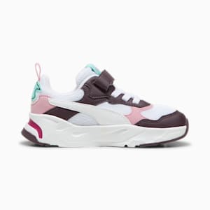 Tenis juveniles Trinity, Midnight Plum-PUMA White-Mint-Mauved Out, extralarge