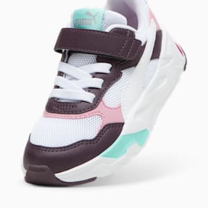 Tenis juveniles Trinity, Midnight Plum-PUMA White-Mint-Mauved Out, extralarge