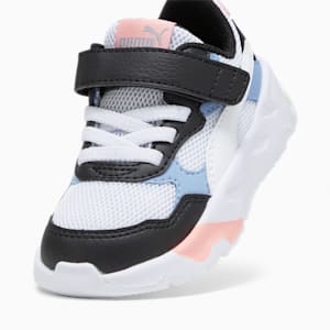 Trinity Sneakers Babies, PUMA Black-PUMA White-Blissful Blue-Peach Smoothie, extralarge-GBR