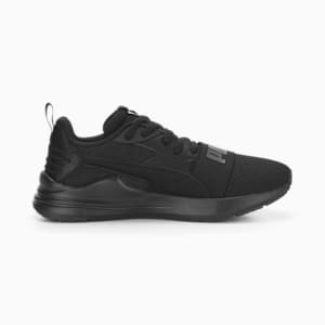 Wired Run Pure Shoes Youth, PUMA Black-PUMA Black-Shadow Gray