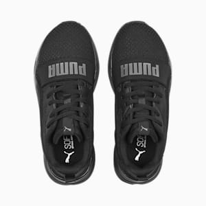 Wired Run Pure Shoes Youth, PUMA Black-PUMA Black-Shadow Gray
