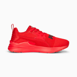 Wired Run Pure Shoes Youth, For All Time Red-For All Time Red-PUMA Black