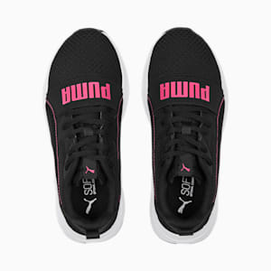 Wired Run Pure Shoes Youth, PUMA Black-Glowing Pink