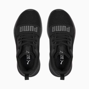 Wired Run Pure Shoes Kids, PUMA Black-PUMA Black-Shadow Gray