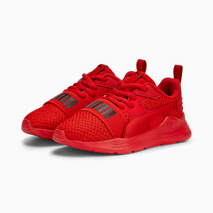 Wired Run Pure Shoes Kids, For All Time Red-For All Time Red-PUMA Black