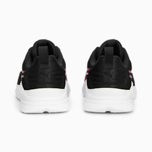 Wired Run Pure Shoes Kids, PUMA Black-Glowing Pink