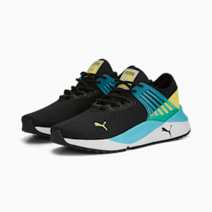 キッズ PUMA x スポンジ・ボブ ペーサー フューチャー スニーカー 22-25cm, PUMA Black-Hero Blue-Lucent Yellow