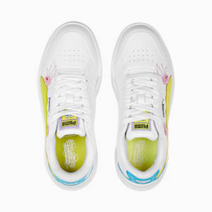 PUMA x SPONGEBOB Evolve Court Youth Sneakers, PUMA White-Celandine-Hero Blue-PRISM PINK, extralarge-IND