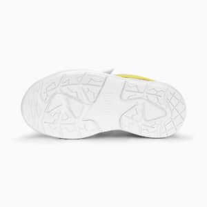 PUMA x SPONGEBOB Evolve Court V Kids' Sneakers, PUMA White-Celandine-Hero Blue-PRISM PINK, extralarge-IND