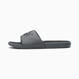 Cool Cat 2.0 Sandals Youth, Cool Dark Gray-PUMA Black, large