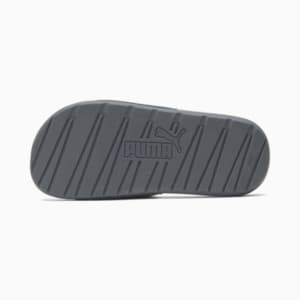 Cool Cat 2.0 Big Kids' Sandals, Cool Dark Gray-PUMA Black, extralarge