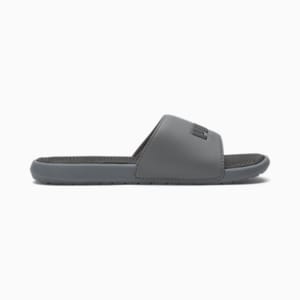 Cool Cat 2.0 Big Kids' Sandals, Cool Dark Gray-PUMA Black, extralarge