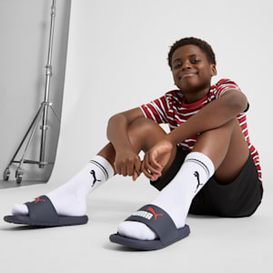 Sandalias Adolescente Cool Cat 2.0, PUMA Navy-PUMA White-For All Time Red, extralarge