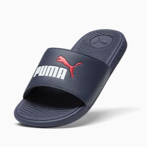 Cool Cat 2.0 Big Kids' Sandals, PUMA Navy-PUMA White-For All Time Red, extralarge