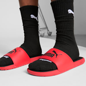 Cool Cat 2.0 Big Kids' Sandals, For All Time Red-PUMA Black, extralarge