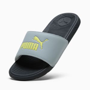 Sandalias Adolescente Cool Cat 2.0, Cool Mid Gray-Lime Sheen-PUMA Black, extralarge