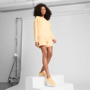 Vikky v3 Women's Wide Sneakers, Almost Apricot-Alpine Snow, extralarge