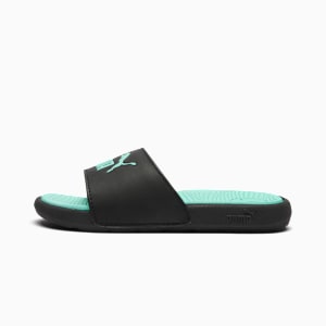 Cool Cat 2.0 Sandals Kids, PUMA Black-Mint, extralarge