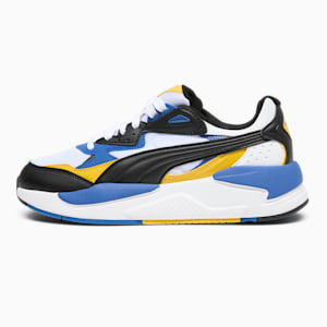 X-Ray Speed Wide Sneakers, PUMA White-PUMA Black-Yellow Sizzle, extralarge