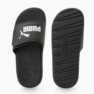 Cool Cat 2.0 V Big Kids' Slides, PUMA Black-PUMA White, extralarge