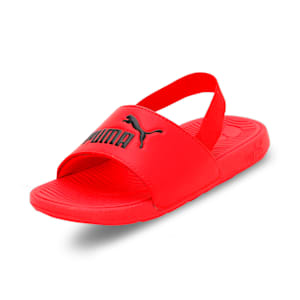 Cool Cat 2.0 Backstrap Kids' Sandal, For All Time Red-PUMA Black, extralarge-IND