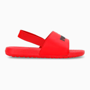 Cool Cat 2.0 Backstrap Kids' Sandal, For All Time Red-PUMA Black, extralarge-IND