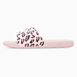 Cool Cat 2.0 Summer Roar Youth Slides, Chalk Pink-PUMA White-PUMA Black, extralarge-IND