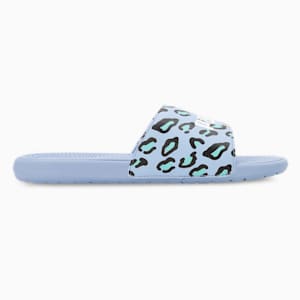 Cool Cat 2.0 Summer Roar Youth Slides, Intense Lavender-PUMA White-PUMA Black, extralarge-IND