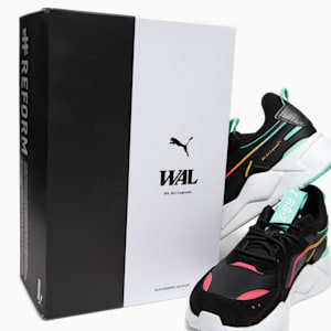 WAL Mas Camp RS-X Sneakers, PUMA Black-Salmon-Electric Peppermint-PUMA White, extralarge