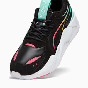 Zapatos deportivos WAL Mas Camp RS-X, PUMA Black-Salmon-Electric Peppermint-PUMA White, extragrande