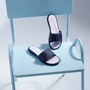 Quilt Women's Slides, Peacoat-Lavender Fog