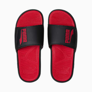 Cool Cat 2.0 FS Slides, PUMA Black-For All Time Red, extralarge