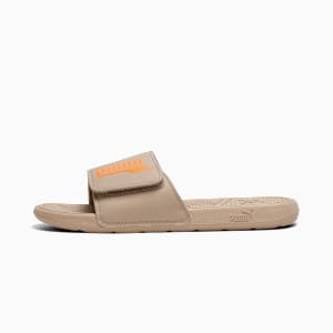 Cool Cat 2.0 FS Slides, Ice Coffee-Orange Glo, extralarge